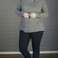 Terra Tunic in a drapey french terry