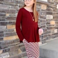 maggie peplum