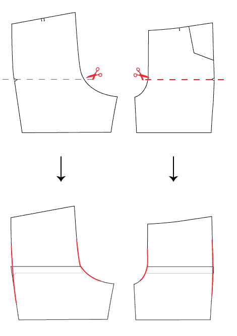 lengthen shorten pattern