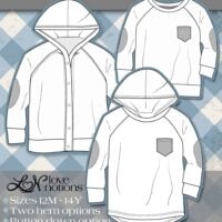 Love Notions Samson Sweater pdf Pattern for boys