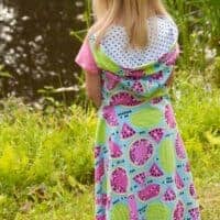 Love Notions Mallory Hooded Crossover Dress PDF Pattern