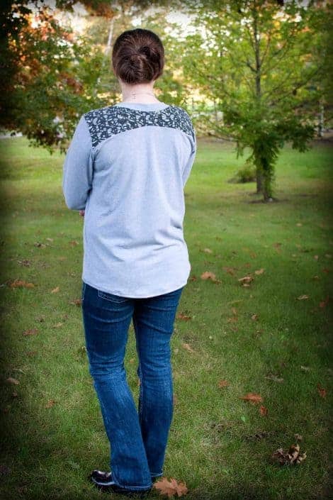 Love Notions Sloane Sweater pdf pattern for ladies