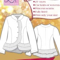 Love Notions Blissful Blazer PDF Pattern