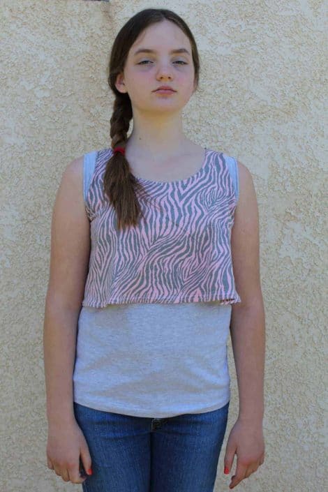 Posh Popover Top and Maxi Dress Easy PDF Pattern