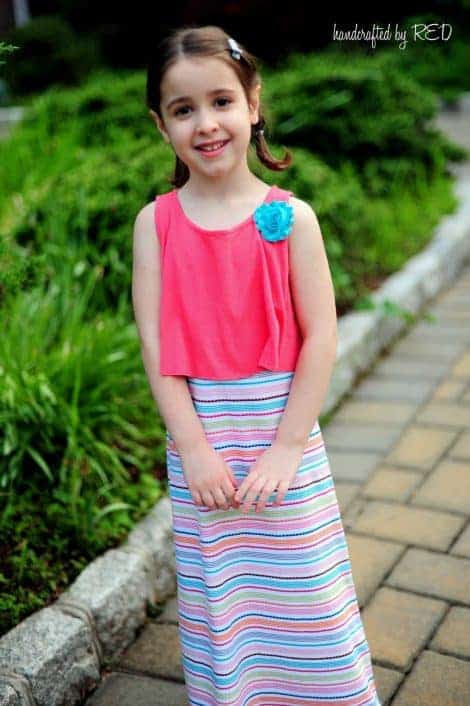 Posh Popover Top and Maxi Dress Easy PDF Pattern