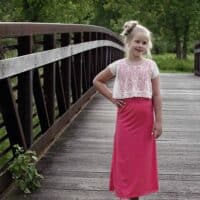 Posh Popover Top and Maxi Dress Easy PDF Pattern