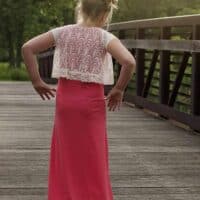 Posh Popover Top and Maxi Dress Easy PDF Pattern