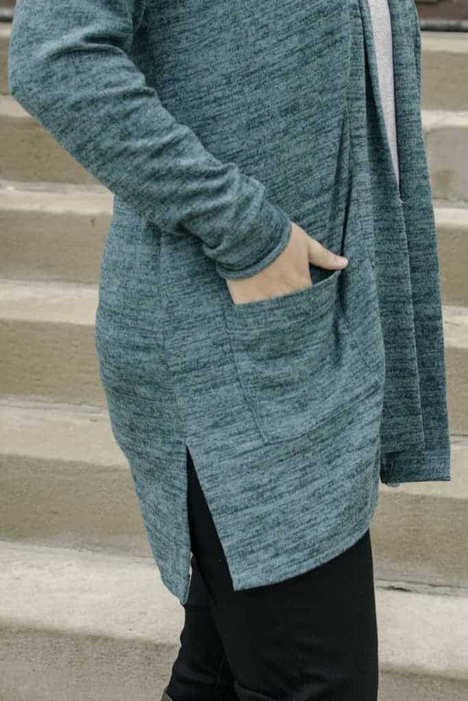 Boyfriend Cardigan details