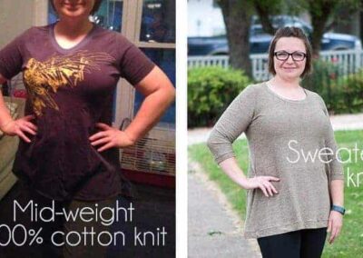 Picking the right fabric for the free Laundry Day Tee