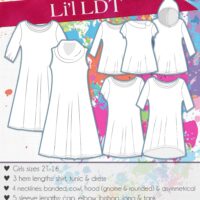 Girls Li'l LDT PDF sewing pattern
