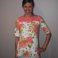 Tabitha Top with trim