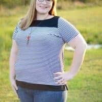 Tabitha Top with split hem