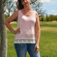 Tabitha Top with trim