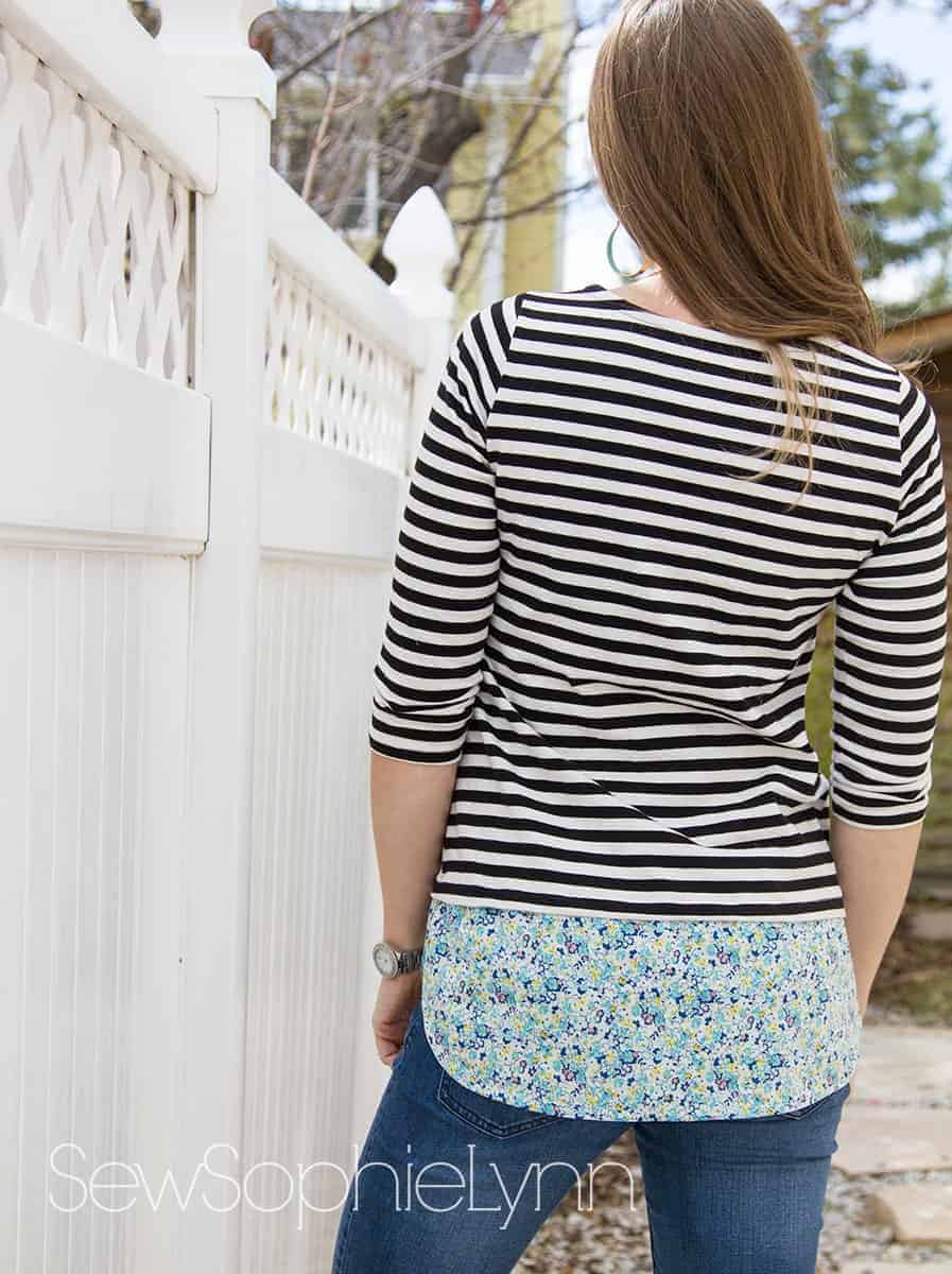 Ladies top sewing pattern by Love Notions.