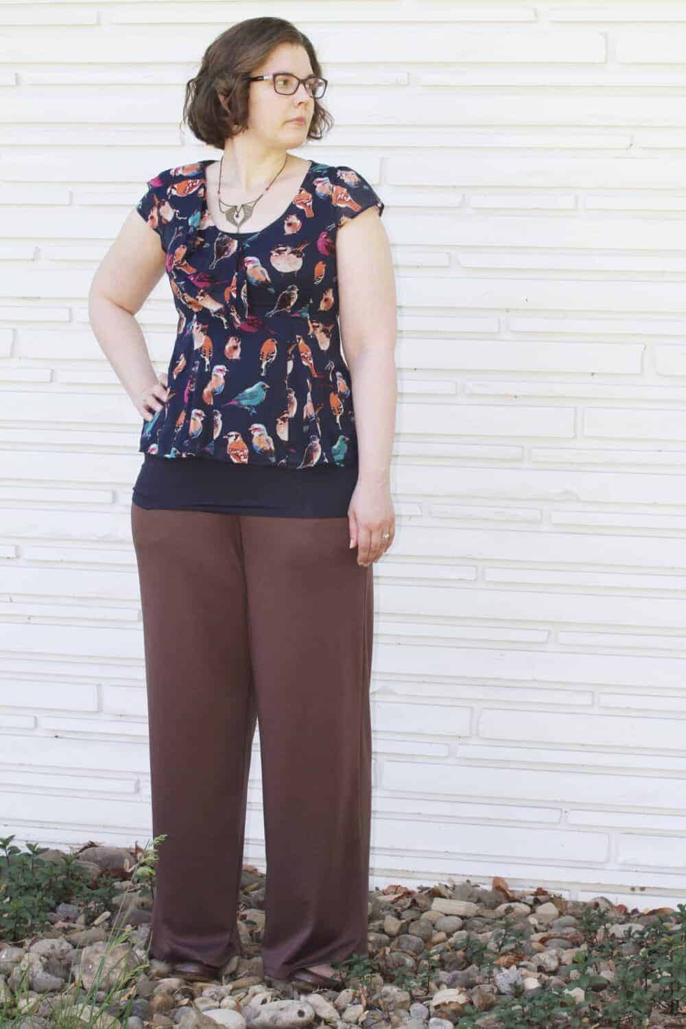 palazzo pants pattern by Love Notions 