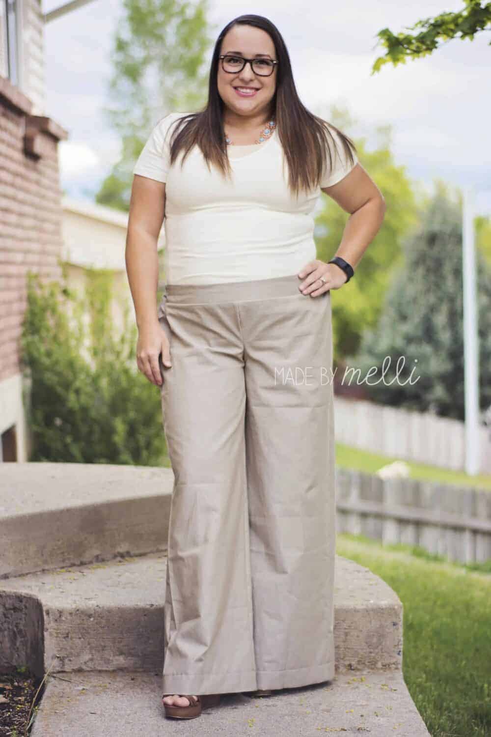 palazzo pants pattern by Love Notions 