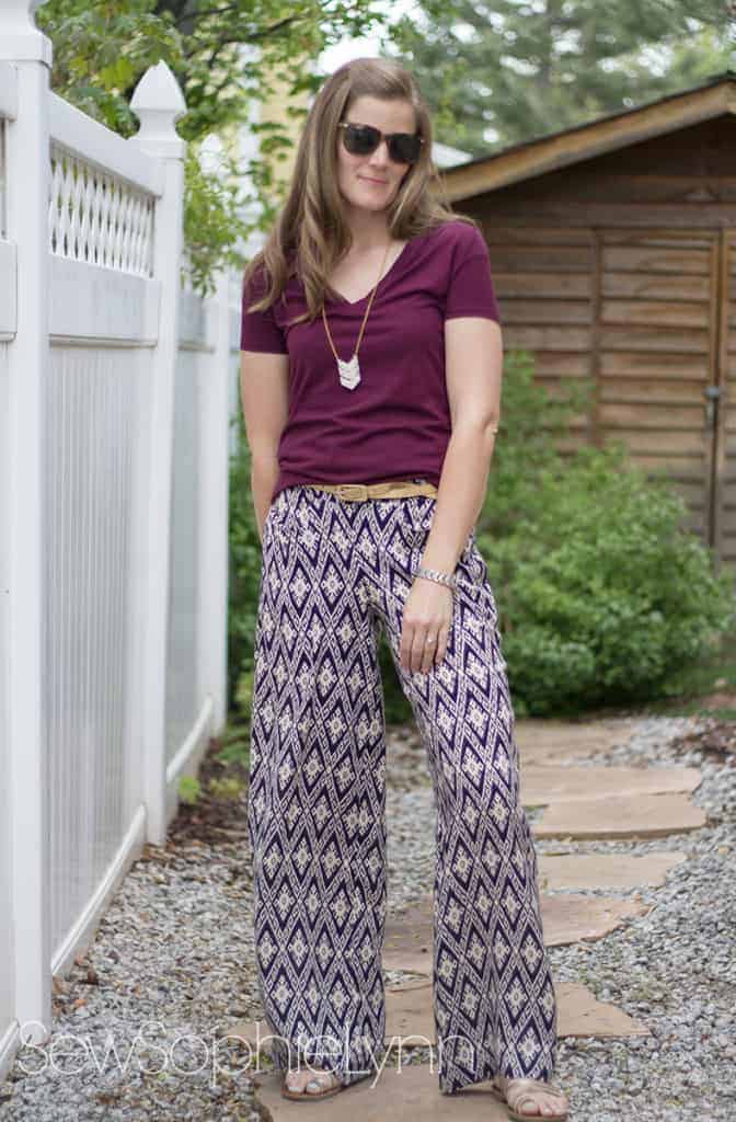 rayon challis pants