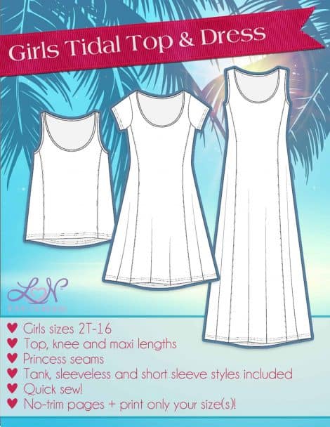 Love Notions Girls Tidal Top and Dress