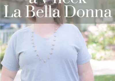 La Bella Donna V-Neck Tutorial
