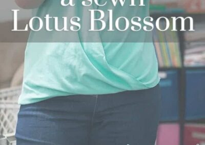 Shortening a Finished Lotus Blossom