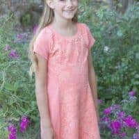 Girls Tidal knee length dress