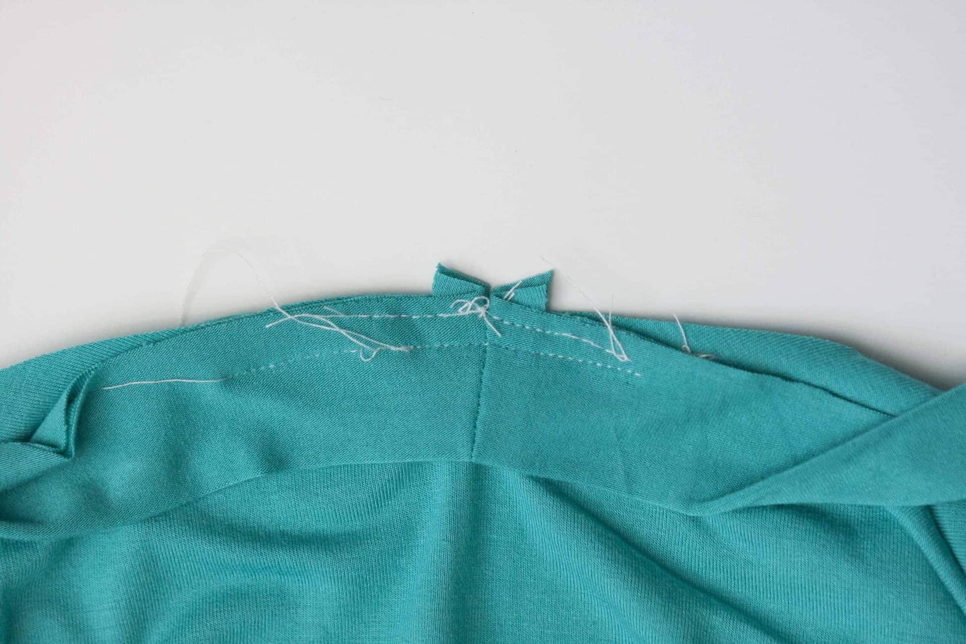 Learn how to sew a v-neck on any pattern with Love Notions.