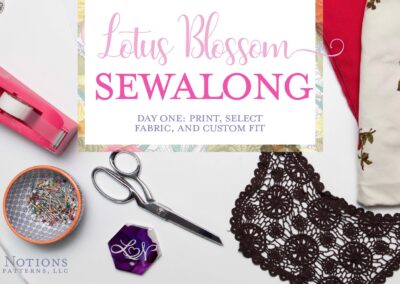 Lotus Blossom Sew Along: Day One