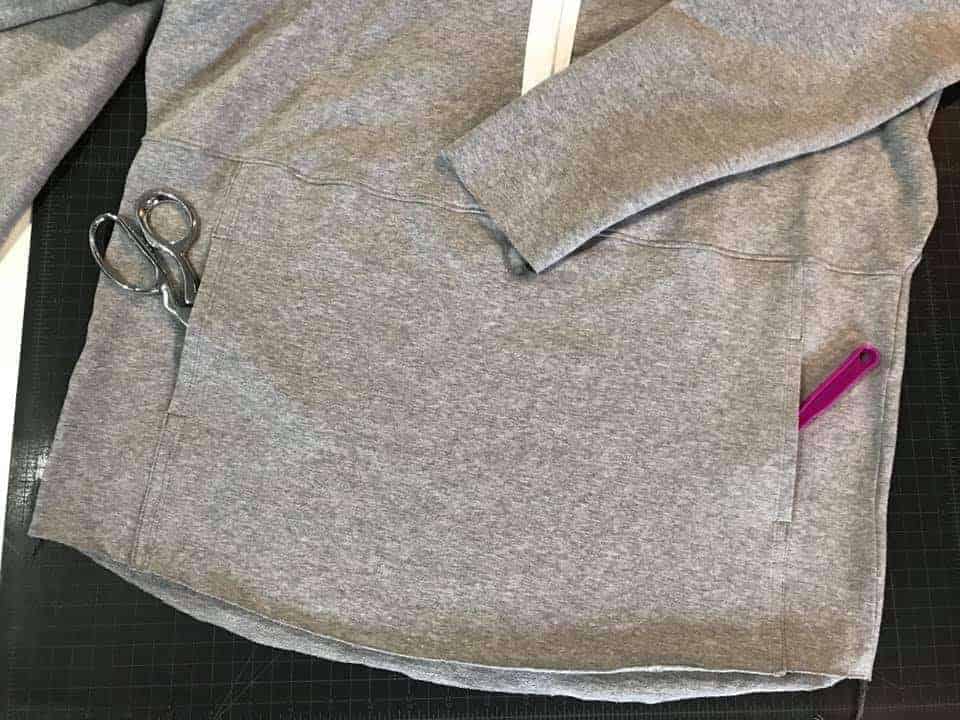 quarter zip pullover tutorial