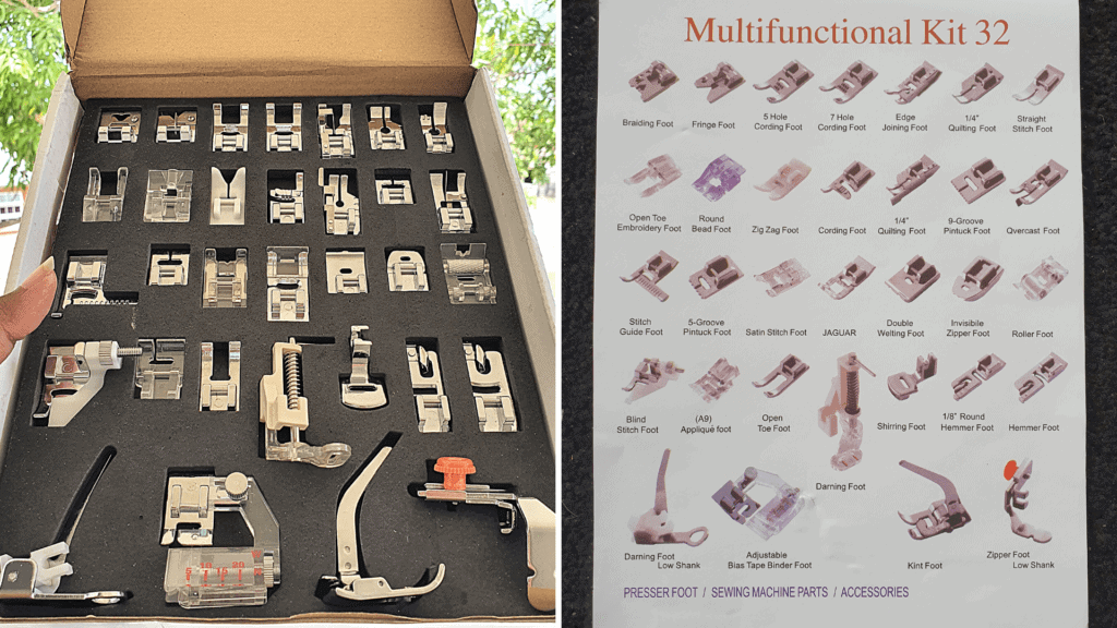 Presser Foot Kit, Sewing Machine Supplies, Presser Foot Multifunctional  Home Use For Sewing Machine 