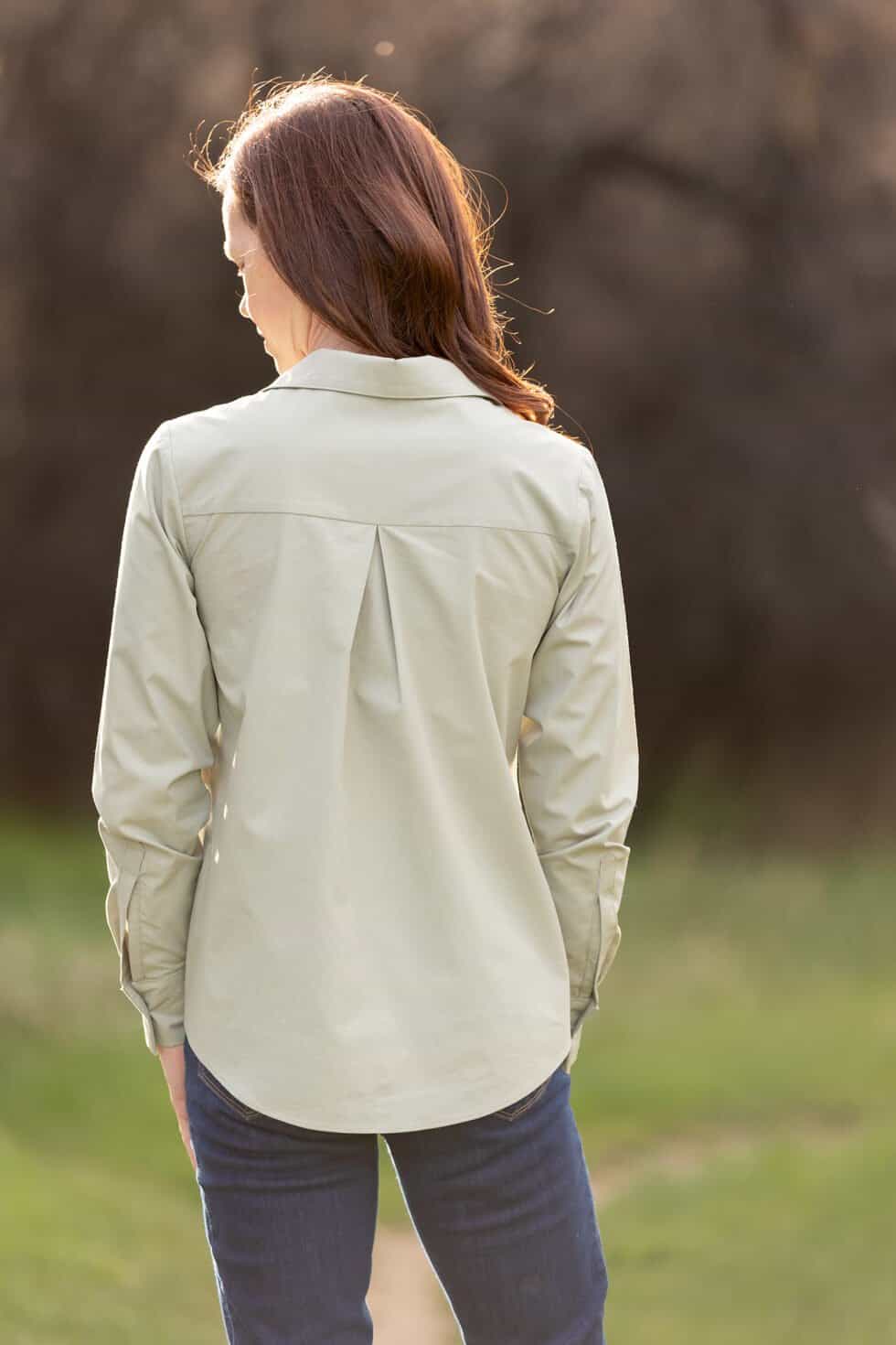 Aria Button Down Shirt, Tunic & Dress Love Notions Sewing Patterns