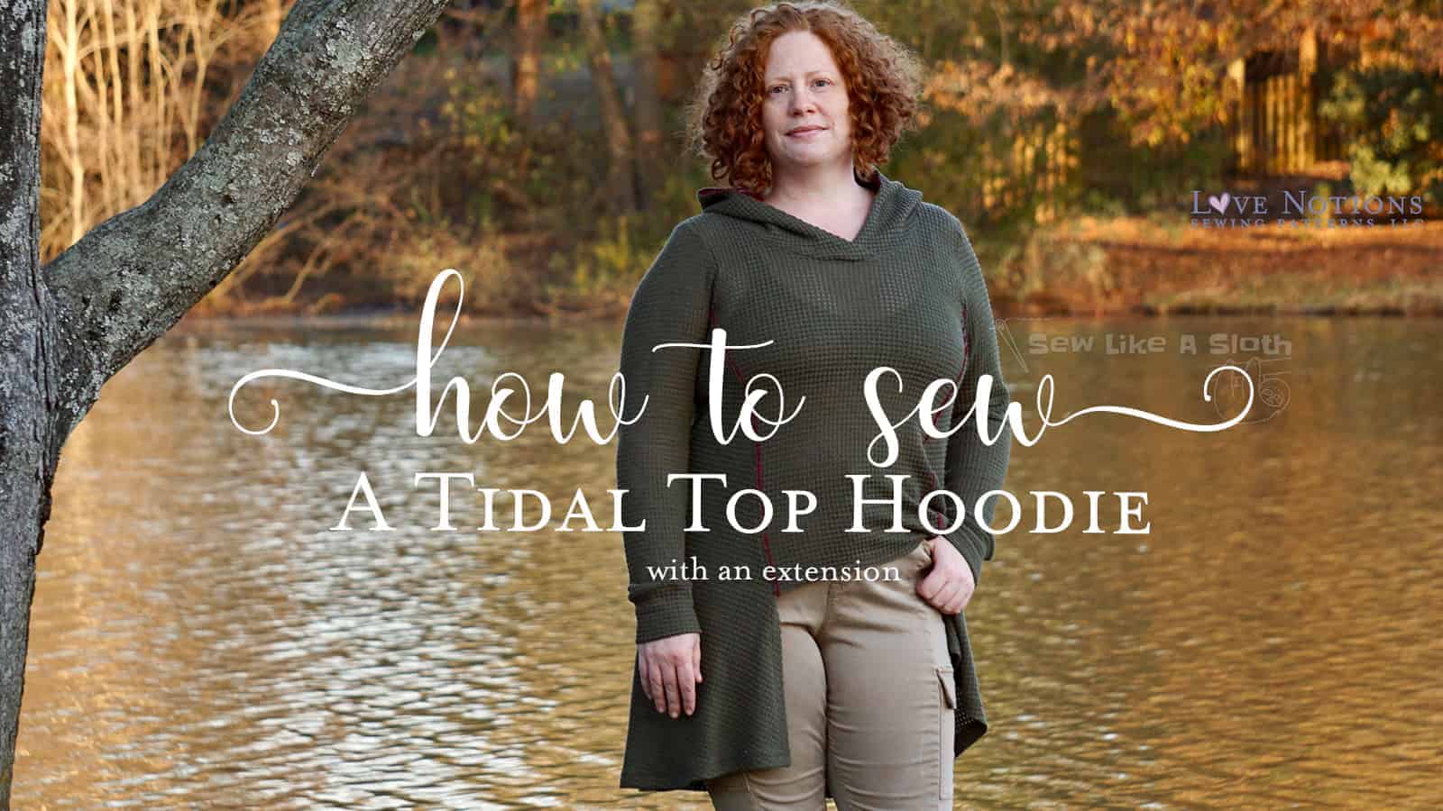 How to Make a Tidal Hoodie with Extension