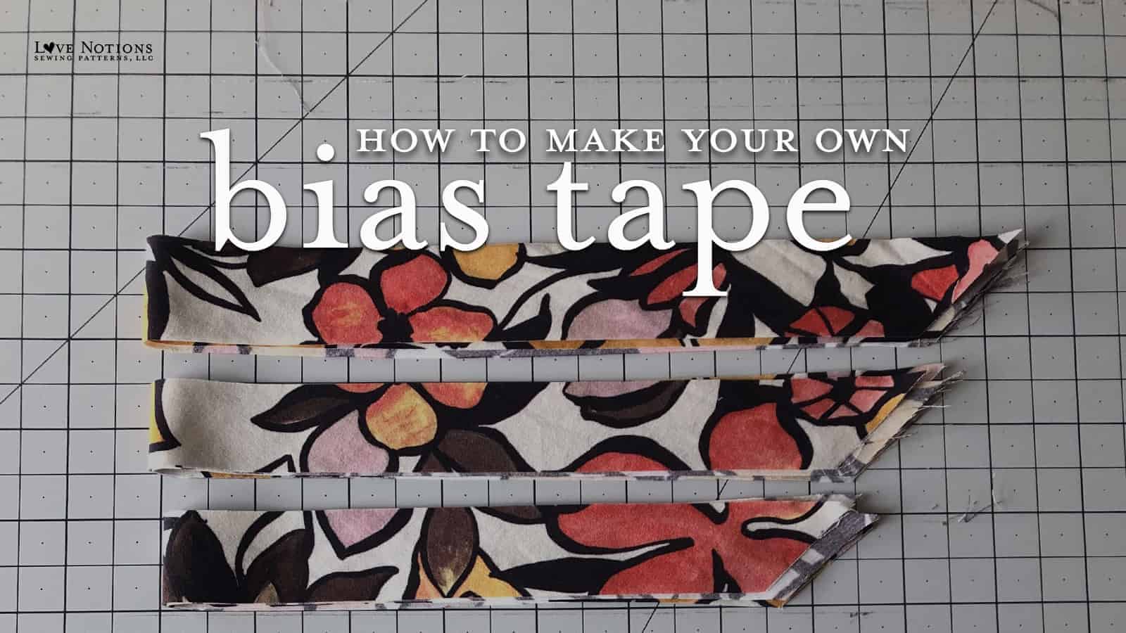 How to Make Your Own Bias Binding with Oakley Vest