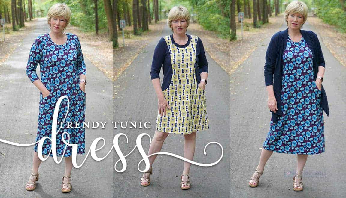 Trendy Tunic Dress - Love Notions Sewing Patterns