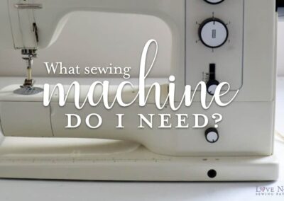 What sewing machine do I need?