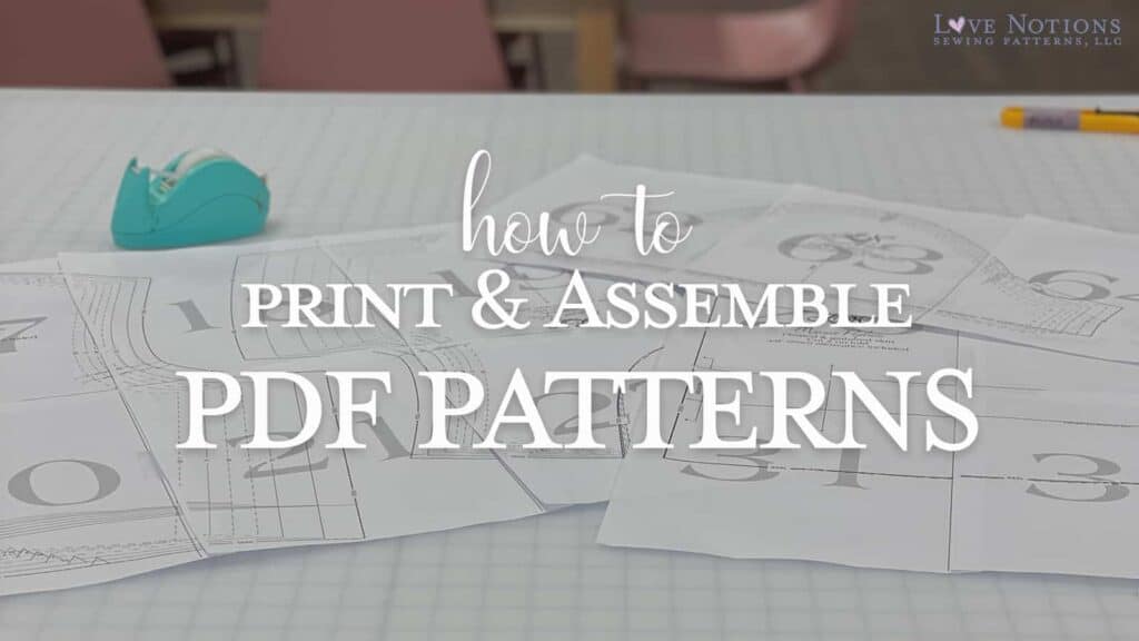 print pdf pattern