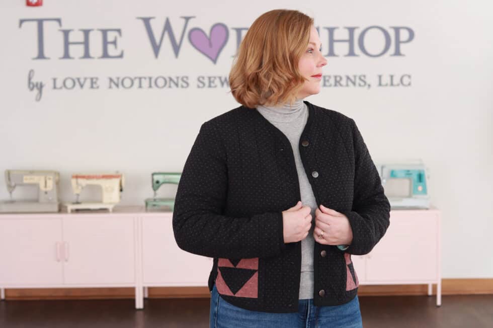 Coda Quilted Coat Love Notions Sewing Patterns