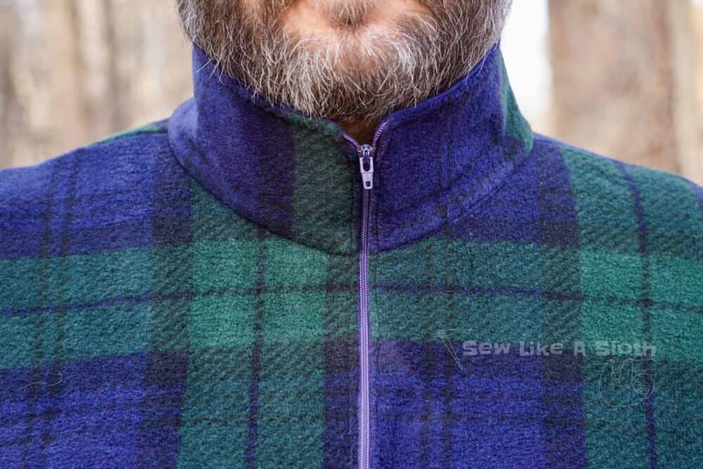 men's fleece pullover pattern