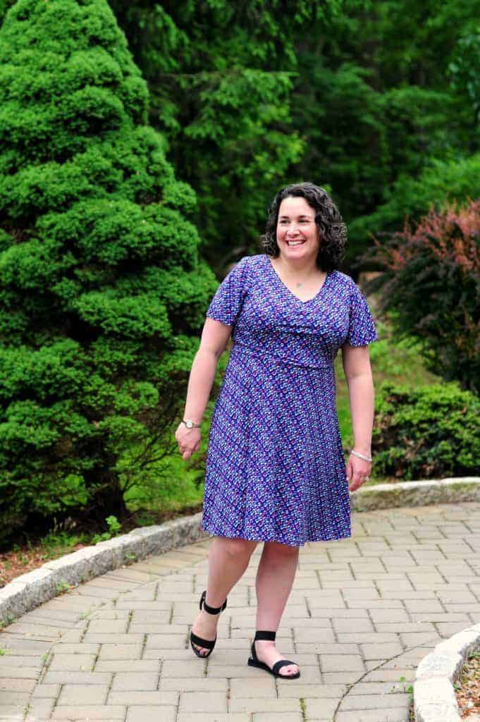 Willow Wrap Dress pdf sewing pattern