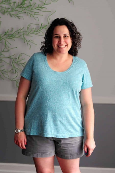 easy tshirt sewing pattern to download