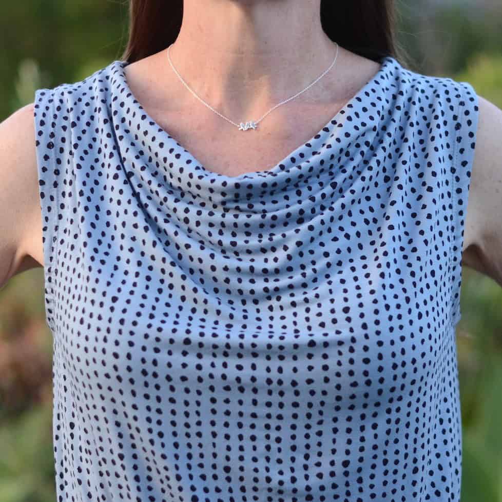 Understanding Drape Depth on Chorus Top and Dress