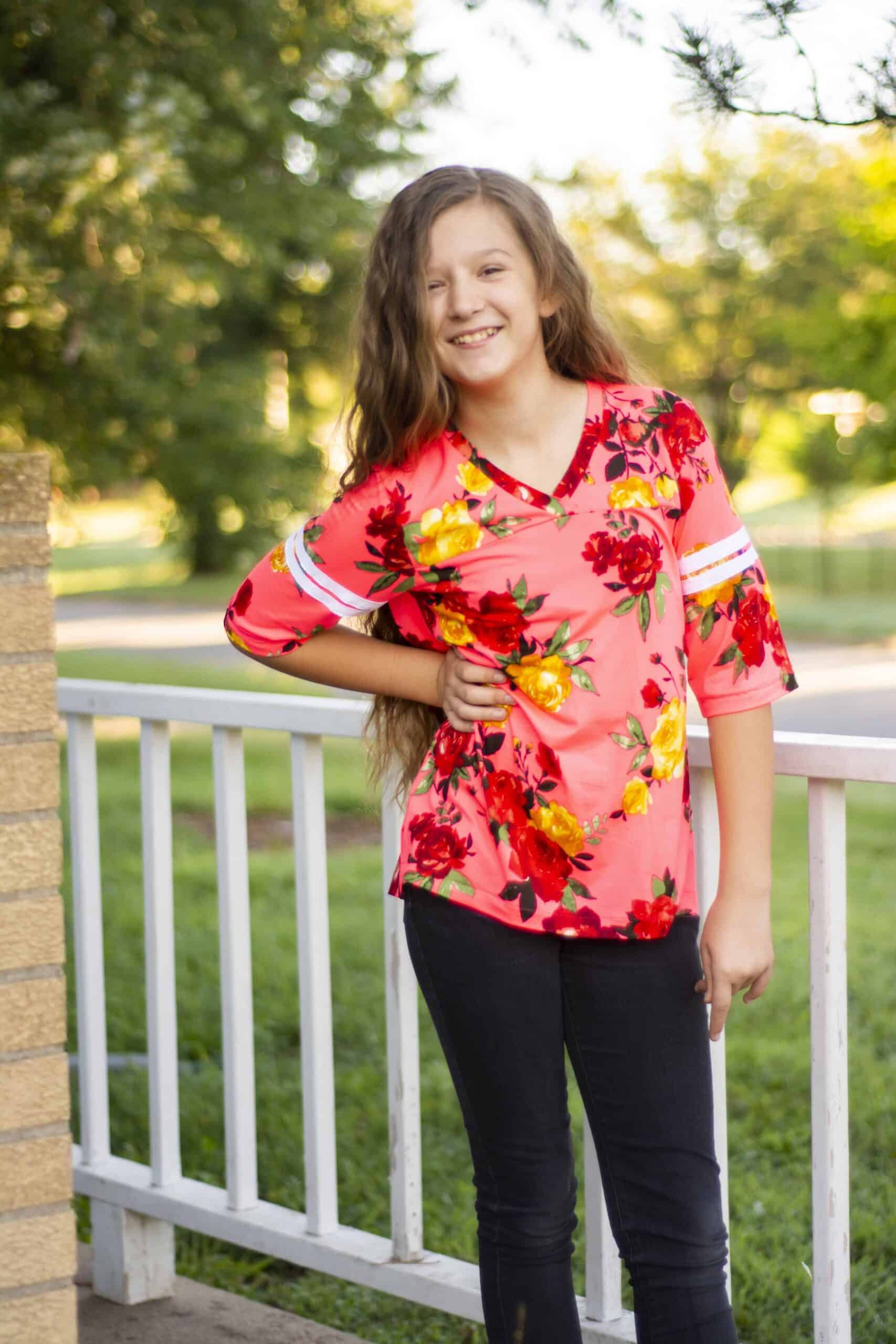 Stockton's Reversible Practice Jersey Sizes 2T to 14 Kids PDF Pattern