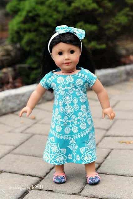 doll swing dress pattern