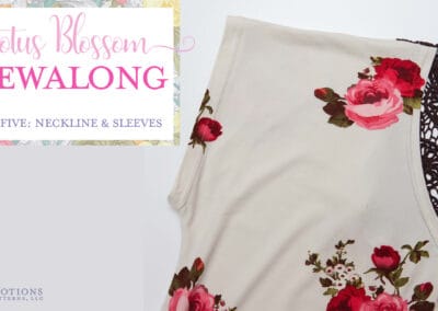 Lotus Blossom Sew Along: Day Five