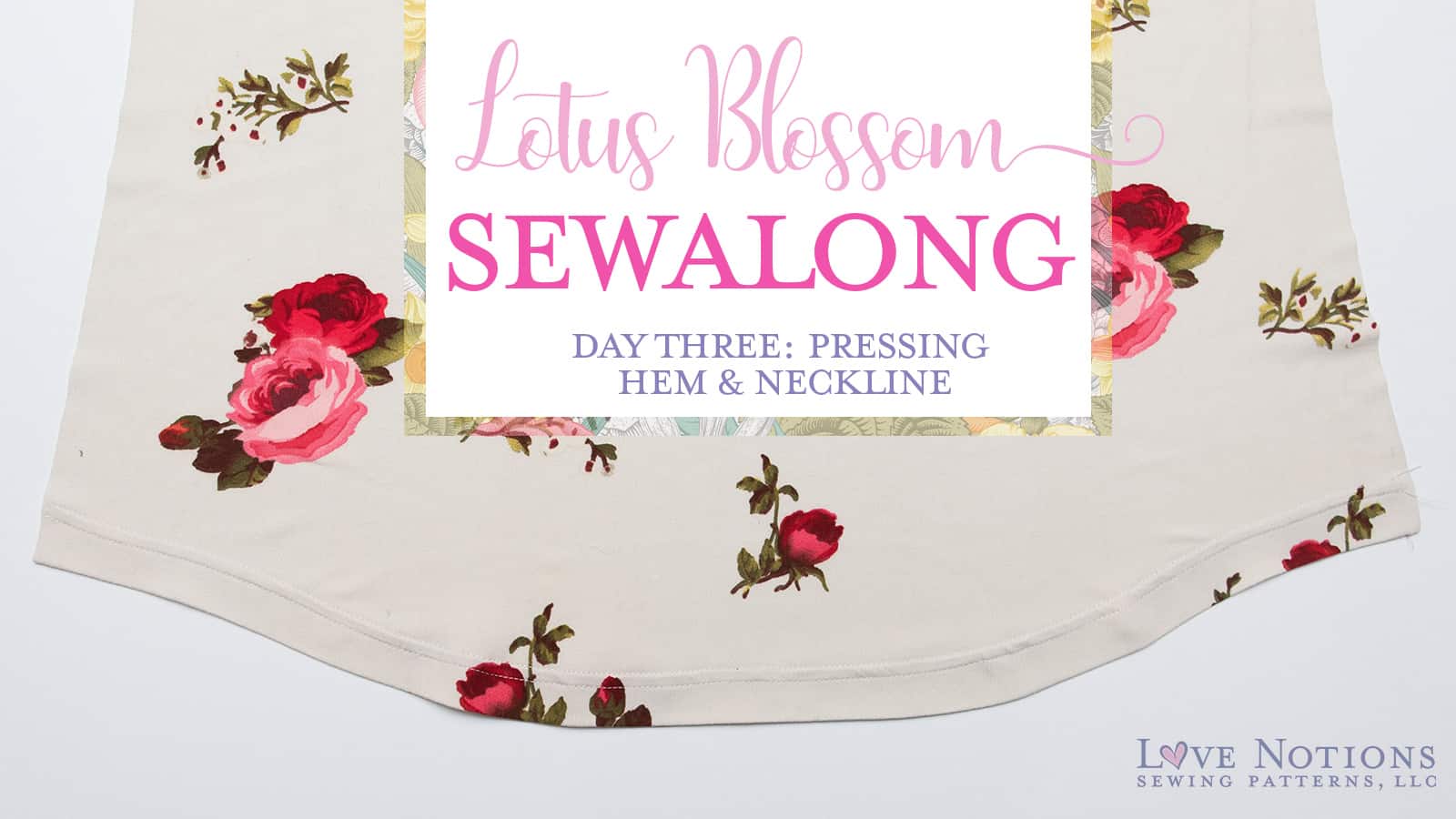 Lotus Blossom Sew Along: Day Three