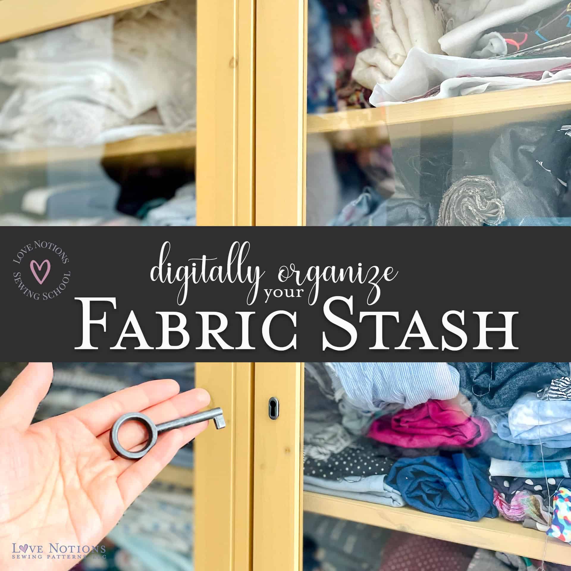 How to Digitally Organize your Fabric Stash + Fraser Cardigan
