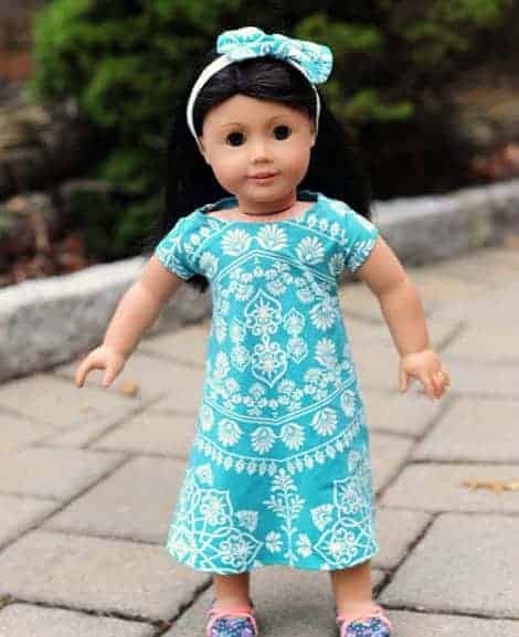 Doll swing dress pattern