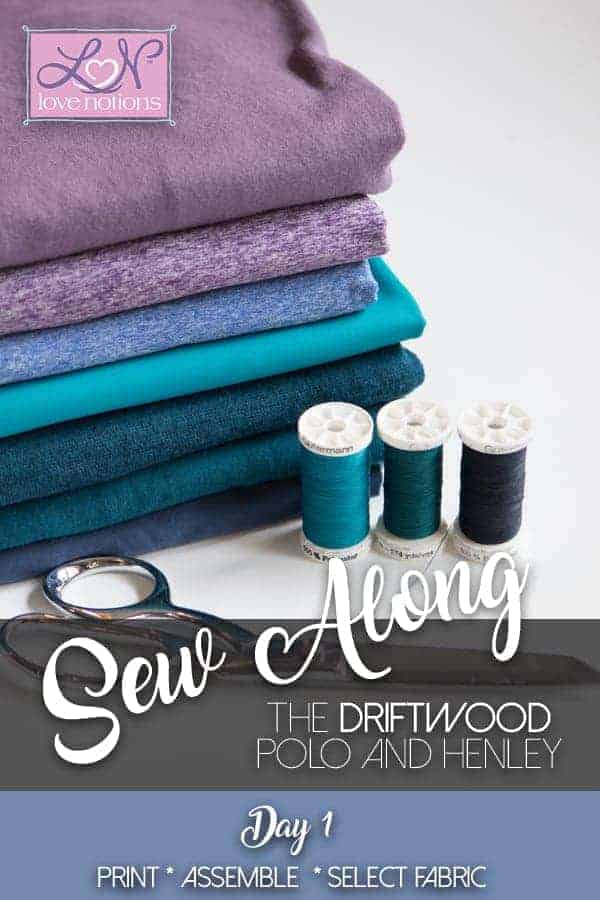 driftwood sew along