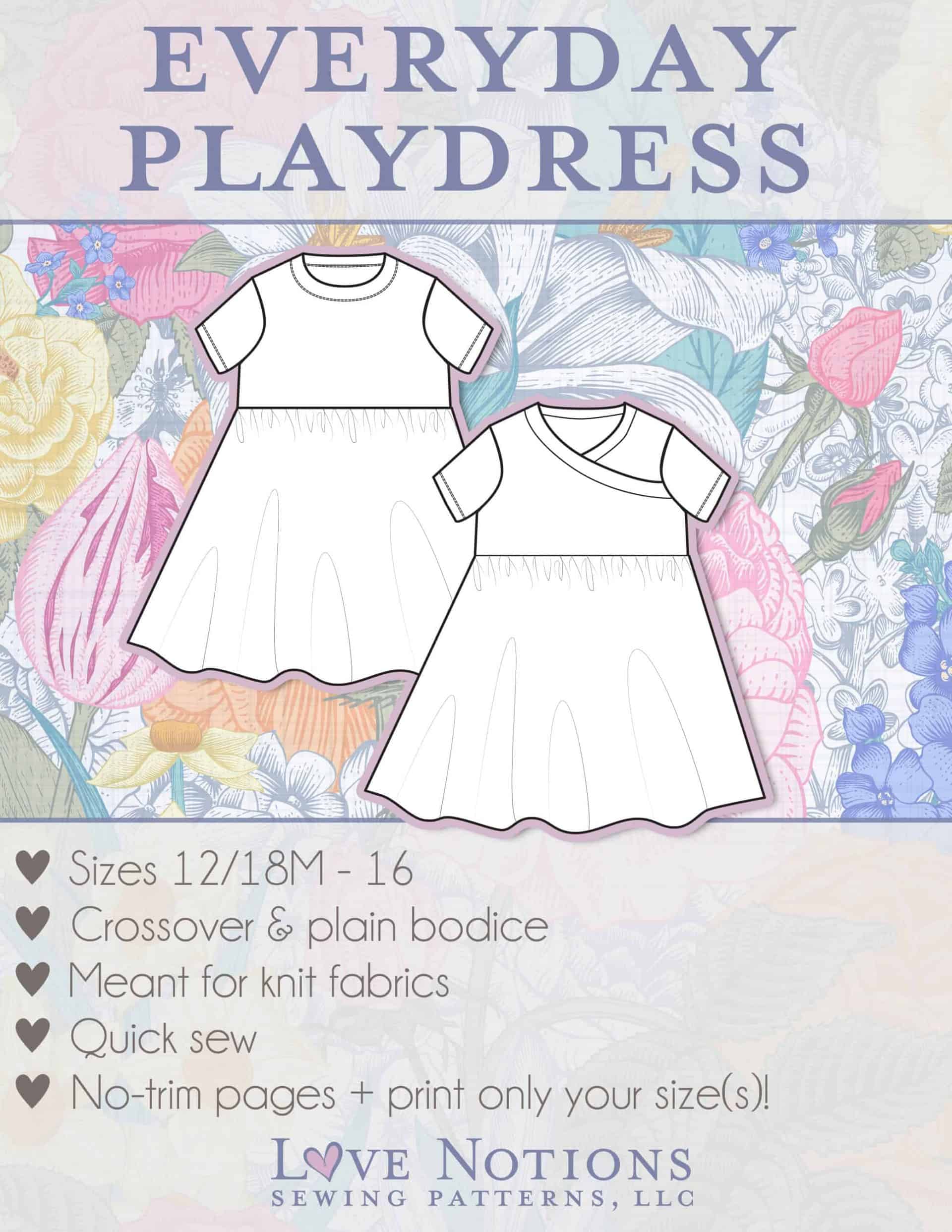 Everyday Playdress - Love Notions Sewing Patterns