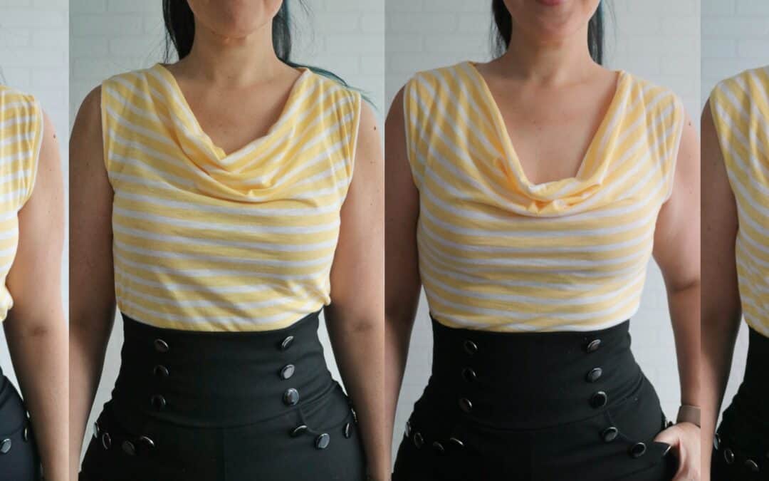 How to Modify a Cowl Neckline