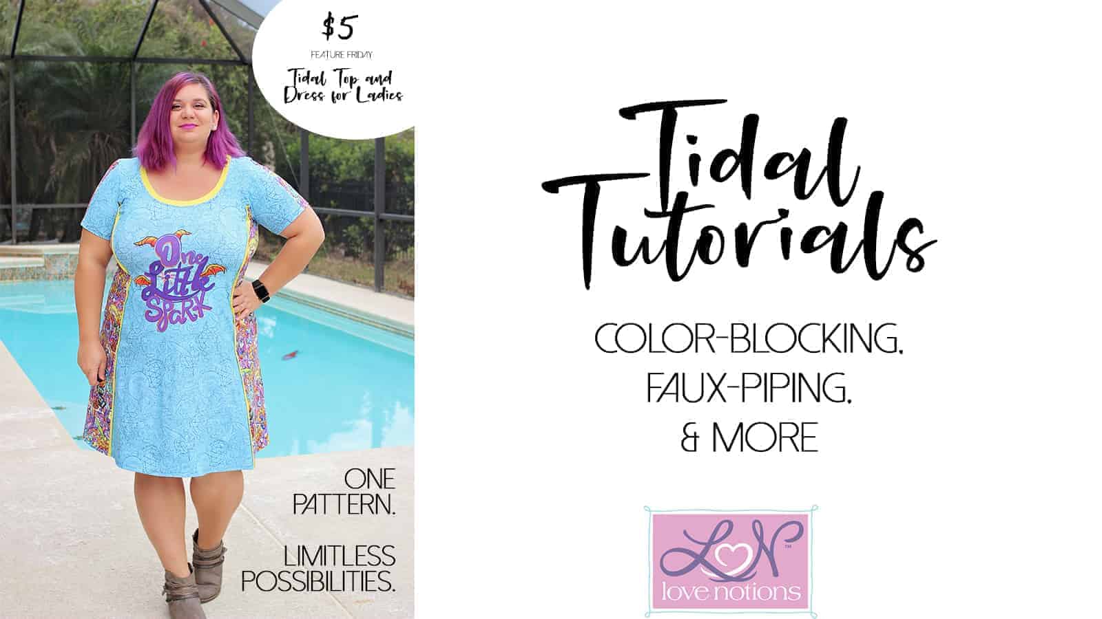 Tidal Top and Dress Tutorials